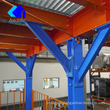 Customized and Flexible Storage Mezzanine Floor Storage Cube Rack